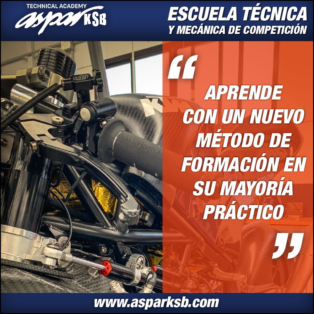 Como podéis ver, últimamente no paramos de asistir a entrenamientos organizados por <a href="/KSBsport/">KSB Sport</a> , y es que nuestra formación cuenta con un 80% de prácticas. 

#ksbsport #KSB #asparteam #aspar #valencia #mecanica #motociclismo #motor