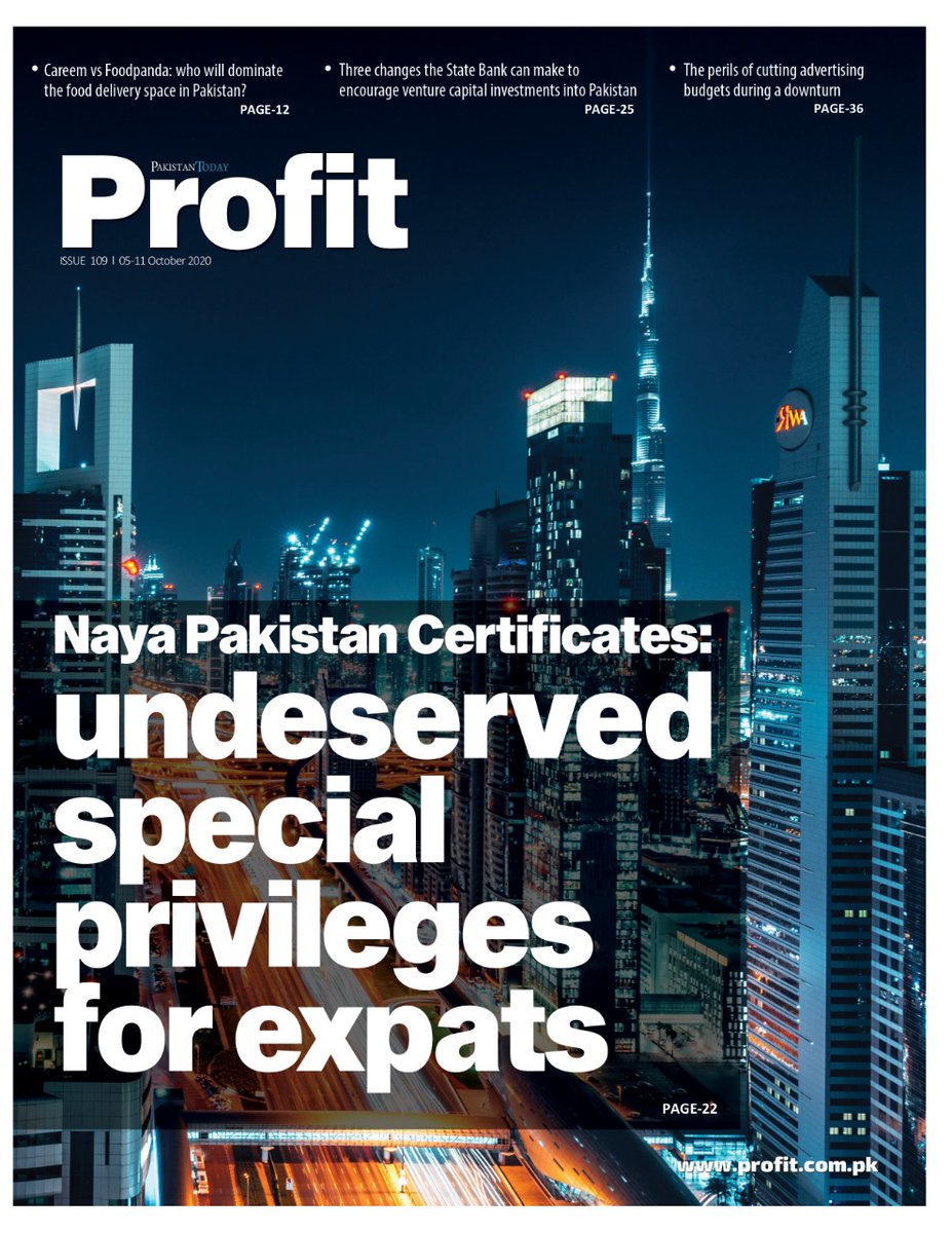 The Naya Pakistan Certificates are an undeserved privilege for expat Pakistanis: high-interest deposits available ONLY to expats and NOT to resident Pakistanis, but paid for by the hard work and taxes paid by resident Pakistanis. How on earth is that fair?  https://profit.pakistantoday.com.pk/2020/10/05/naya-pakistan-certificates-undeserved-special-privileges-for-expats/