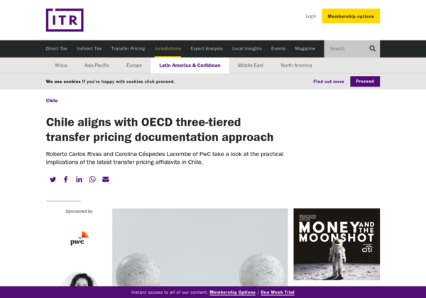 theTPguy's tweet photo. Chile aligns with OECD three-tiered transfer pricing documentation approach  #TransferPricing #InternationalTax #TP https://t.co/NxeOv8wovG https://t.co/bcPR6uU6GR