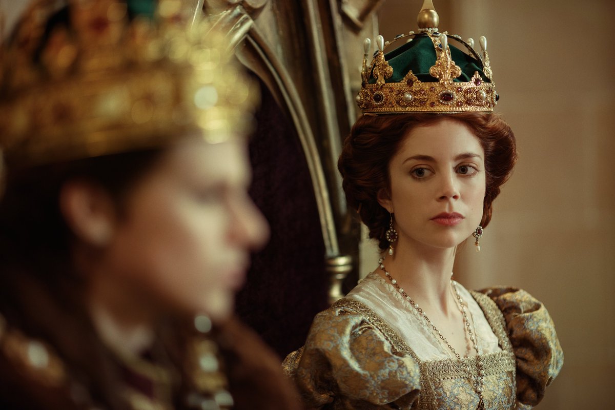 StarzCanadaPR's tweet photo. Ahead of #TheSpanishPrincess Part Two, debuting Sunday, TV critic @billharris_TV spoke to series star @charlottehope8 about the intense role of Catherine of Aragon and what roles she wants to take on in the future. Read the full story on @thelede_ca here: https://t.co/EhYNJcgwxO https://t.co/0L29e8jdm0
