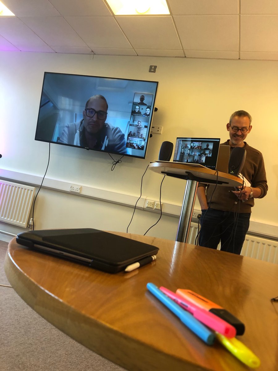 It’s fantastic to gather in clusters across Ireland for our Team Day today! Had @MarkEllisCUI opening Mark 6, reflections on staff work in 2020 and now <a href="/DrDanStrange/">Dan Strange</a> on Cultural Engagement.