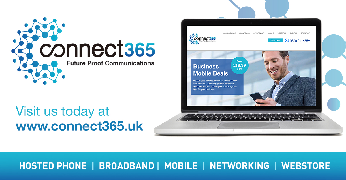 The new @Connect365Comms website is live! Need to enhance your telecommunication solutions to the next level? Get in touch today - connect365.uk #telecoms #telecommunications #VoIP #BusinessBroadband #BusinessSim