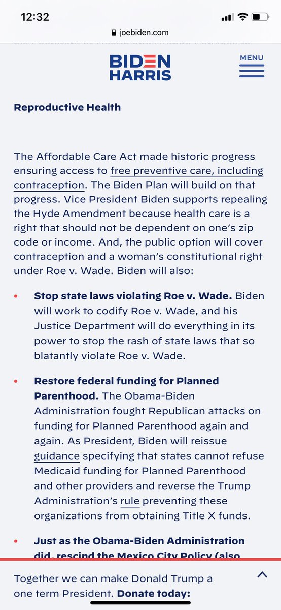 Read this thread and ask why  @KamalaHarris and  @JoeBiden want taxpayers to fund Planned Parenthood.