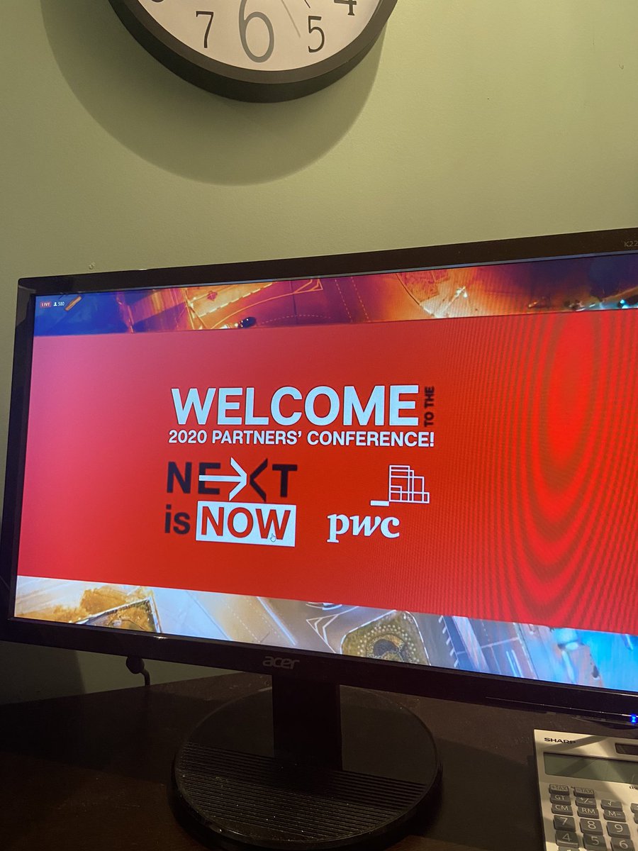 melodie_molina's tweet photo. Good morning partners! We may not be in Montreal or Vegas, but I do appreciate being able to attend this year’s conference in my pyjamas! #pwcnextisnow https://t.co/AqyCkx0wH8