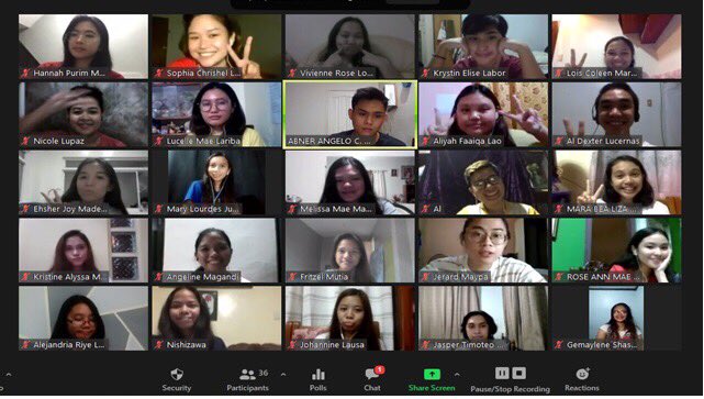 Accountancy2D's tweet photo. Thank you, sir Rom, for making this online class fun &amp; engaging, especially in the last meeting. We appreciate your teaching style &amp; for making us smile whenever you'd send us memes in the google chat 😂

Thank your for the wonderful first semester, sir @rom_batestil 💛 https://t.co/4Xo0SnW8S1