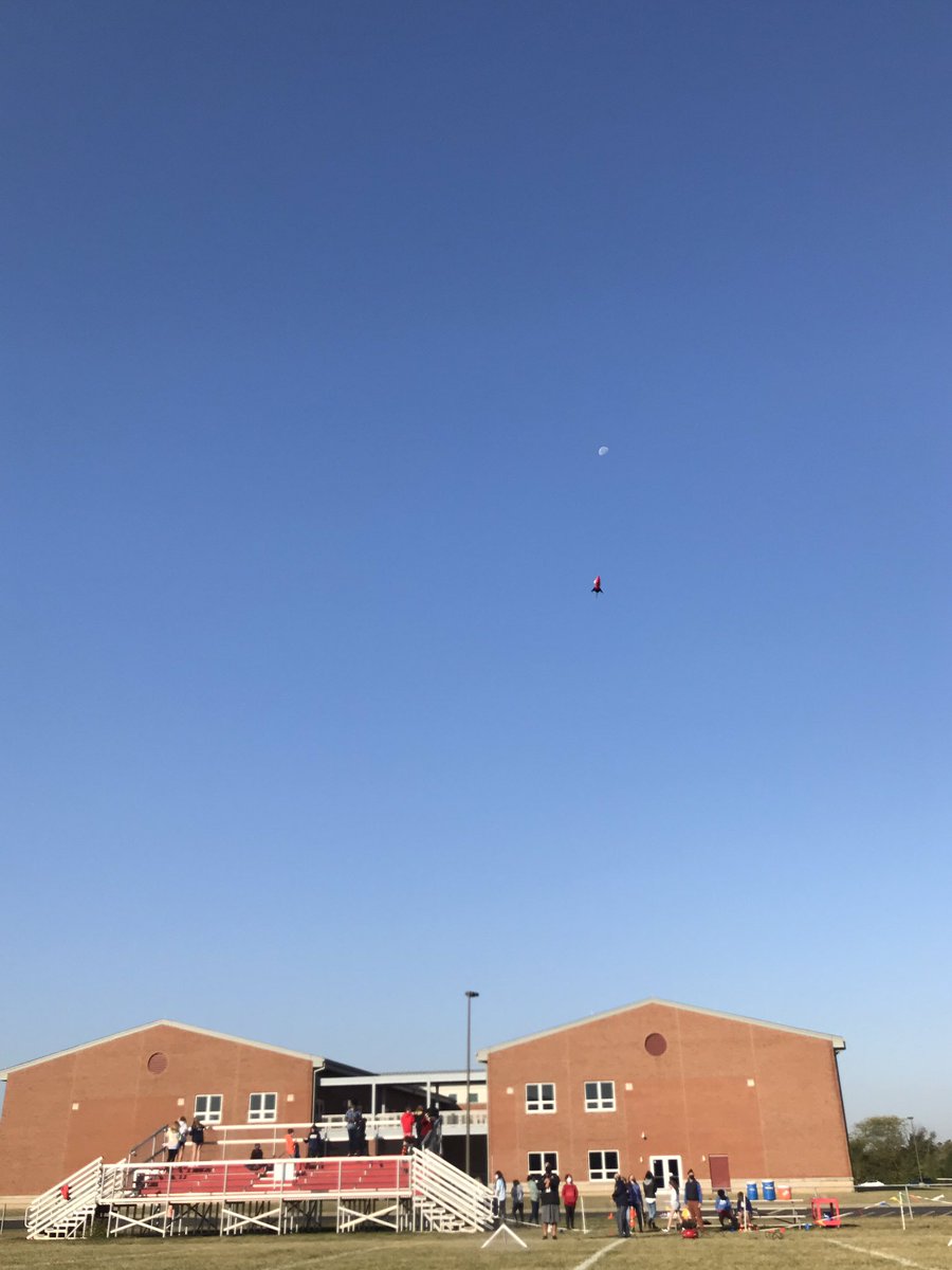 jnicol42's tweet photo. Launching rockets today in Design &amp;Modeling. Got some great pictures as if they were really going to the moon!  #blastoff2020
@BTiYS @LakotaSuper @PlainsFirebirds #WEareLakota @PLTWorg https://t.co/jVCarirIo3