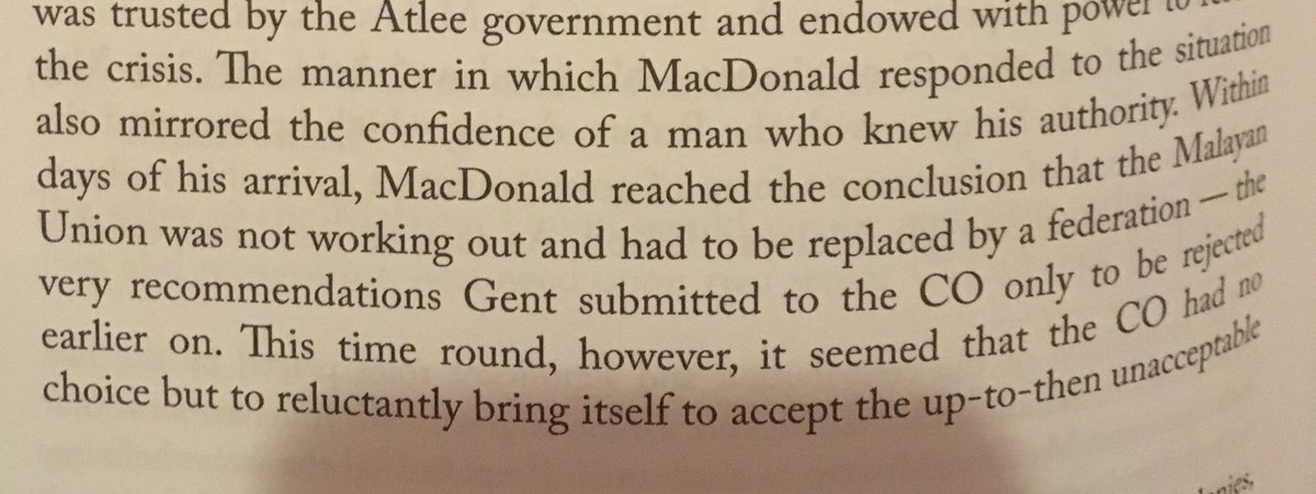 Soon after he arrived in Malaya, MacDonald concurred with Gent’s proposal: abolish Malayan Union and create a federation instead