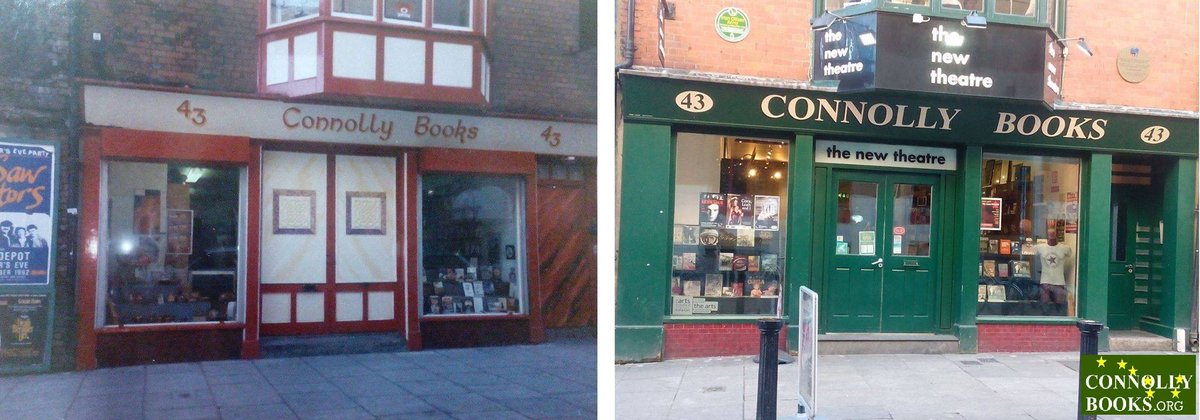 In 1971 the bookshop moved from Pearse Street to 14 Parliament Street, before moving to 43 East Essex Street in 1977, changing its name to Connolly Books in 1989.