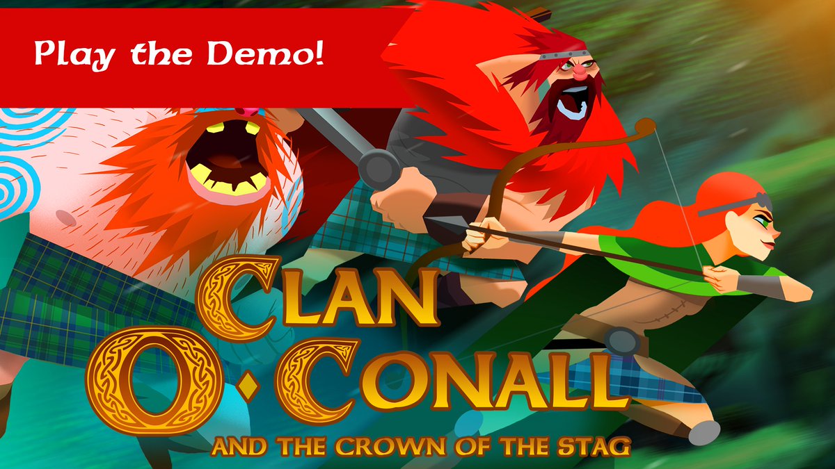 Clan O'Conall and the Crown of the Stag tweet media
