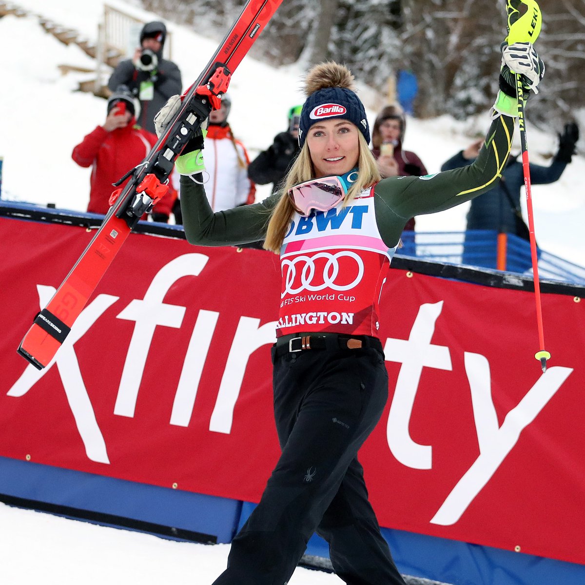  "We’re all here to inspire the world with our sport & that’s exactly what I’m planning to do.” Among many things, four-time Laureus nominee  @MikaelaShiffrin created the Jeff Shiffrin Athlete Resiliency Fund, in honor of her father, to help athletes impacted by the pandemic