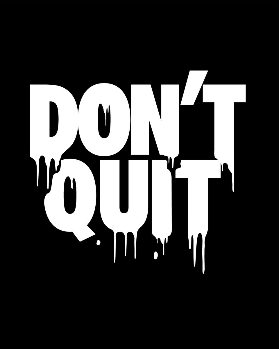 avarcapparel's tweet photo. #CreateWithAvarc 

DON'T QUIT 

Submitted by Grace Martha

The reason as to why I chose DON'T QUIT is that, in spite of all the hardships and the trials everyone has gone through, it means that we are alive. https://t.co/rruhOdKBlK