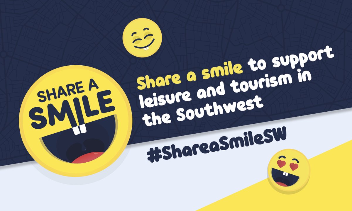 Every year leisure and tourism businesses all across the South West work tirelessly to ensure our visit, stay, meal or event brings a smile to our faces!

Which ones bring a smile to YOUR face? Say thanks and share your smile using hashtag #ShareaSmileSW 🙌
#SupportLocalBusiness