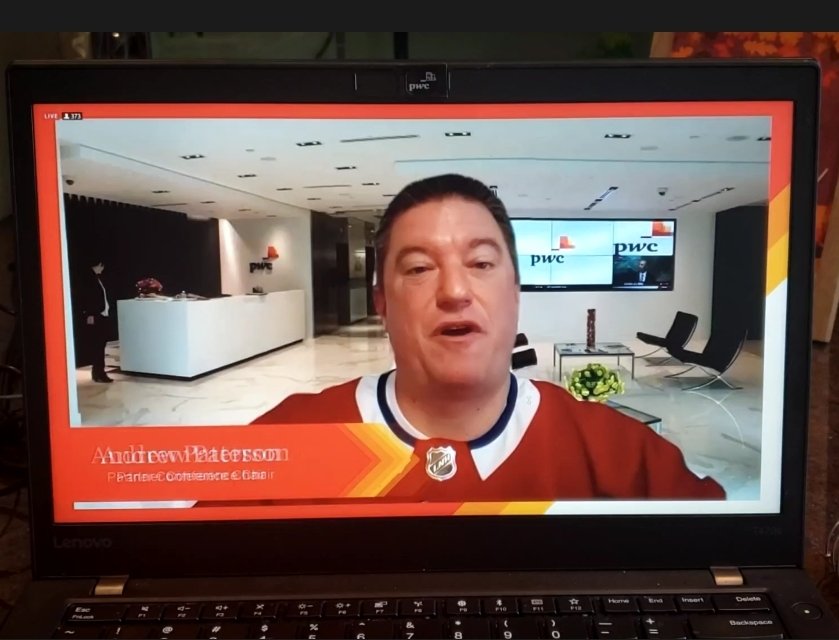 Dogruer71's tweet photo. #pwcnextisnow Andrew Patterson, well done kicking off our first virtual Partners Conference!! So exciting!! https://t.co/wo9AW2pfpa