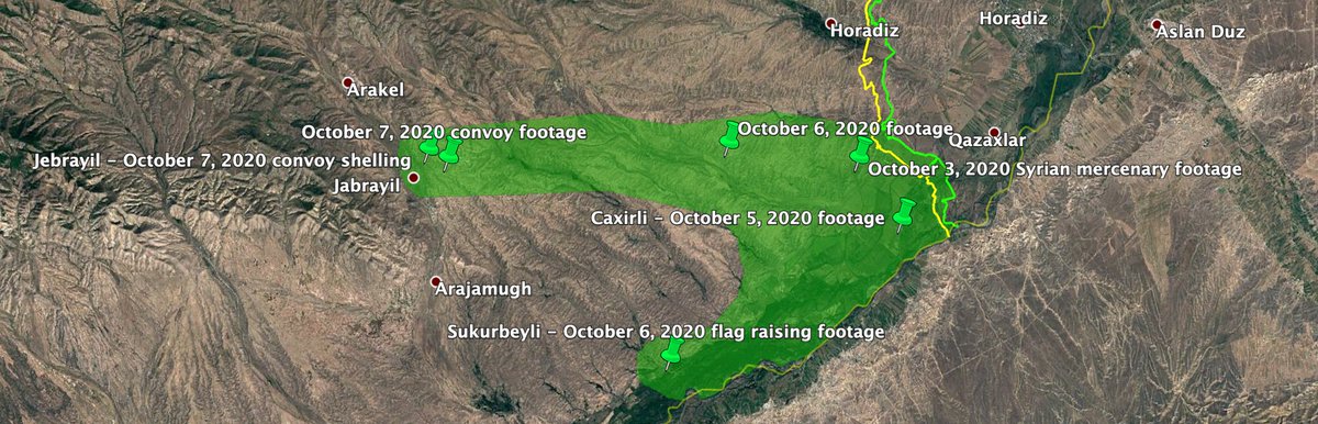 Confirms Azeribaijan's seizure of Jabrayil  https://twitter.com/obretix/status/1313811736563257345