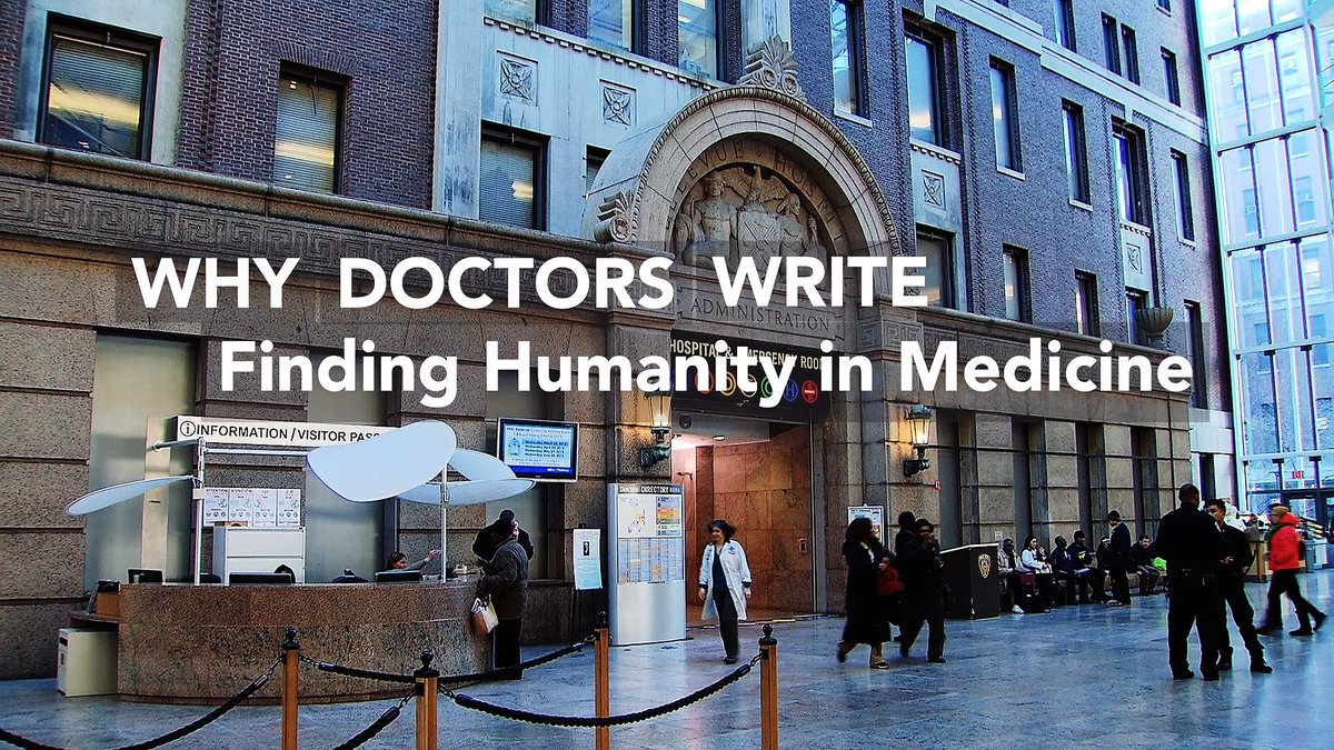 Gold Foundation (@goldfdtn) on Twitter photo We are thrilled to announce the world premiere of "Why Doctors Write" on Oct. 15, 12-1 ET. Free! Limited to 100 viewers, with a panel discussion afterwards w/ <a href="/kbprods/">Ken Browne Productions</a>, <a href="/RitaCharon/">Rita Charon</a> & <a href="/danielleofri/">Danielle Ofri</a>. Register here: us02web.zoom.us/webinar/regist… #medtwitter #MedEd We are thrilled to announce the world premiere of "Why Doctors Write" on Oct. 15, 12-1 ET. Free! Limited to 100 viewers, with a panel discussion afterwards w/ <a href="/kbprods/">Ken Browne Productions</a>, <a href="/RitaCharon/">Rita Charon</a> & <a href="/danielleofri/">Danielle Ofri</a>. Register here: us02web.zoom.us/webinar/regist… #medtwitter #MedEd