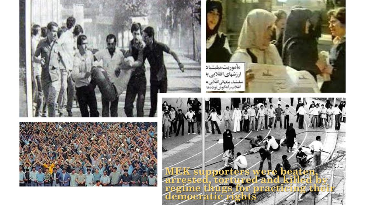 11)In other words, after the victory of the 1979 Revolution, the peaceful demonstrations &just demands of different sectors of the society, if not thwarted, would have led to the regime’s overthrow. Now we can better understand why war was considered a “blessing” for the regime.