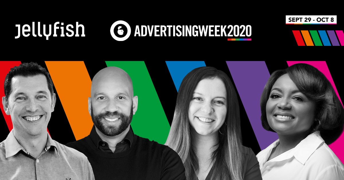 jellyfishglobal's tweet photo. Feeling inspired by our #AW2020 sessions from @robapierre and @sharrisny? Discover how we can accelerate your digital transformation journey. https://t.co/kjI4xZLwC1 https://t.co/YfutID78Oz
