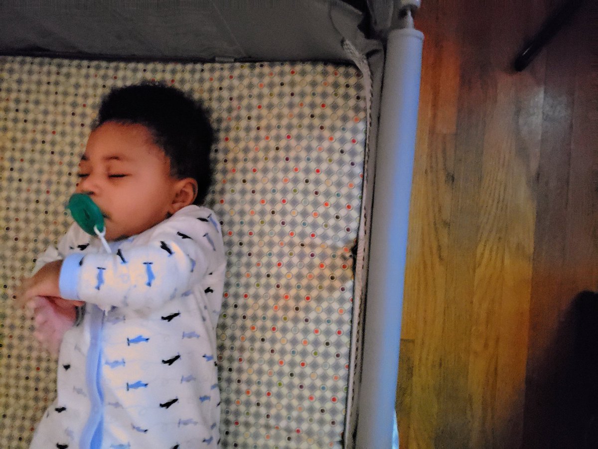abheiress's tweet photo. #SafeSleepSnap #NotOneMoreBaltimore
My grandson, Adonis Burden, slept by the A, B, C, Ds of safe sleep. https://t.co/Wb31x7IXZe