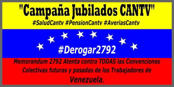 Mayoris06's tweet photo. #07Oct #176Dias #Derogar2792
Jubilados #Cantv Le hacemos un llamado a los compañeros que aún
no se han incorporado a esta protesta Admirable en Defensa de
Nuestros DDHH Y Contractuales. Sin Atención Médica, Sin Medicamentos y Sin Alimentos!
@NicolasMaduro URGE #DEROGAR2792 @OEA https://t.co/HhKPrUGWhf
