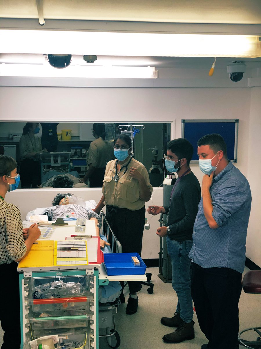 joeedmonds87's tweet image. Fantastic day two of foundation dr simulation. Thanks to Tina O’Hara and @drjoncare for their excellent facilitation. @BHTMedEd