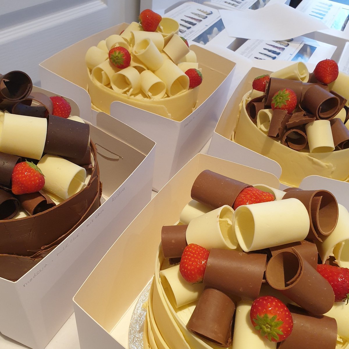 SPECIAL OFFERS FOR THE WEEKEND
Please remember to get your orders in by Thursday at 9pm to collect on Saturday between 11am and 2pm 
£35 for 6" celebration cake, finished in Belgian chocolate (chocolate, chocolate-orange, madeira, salted caramel, red velvet) Please PM to order.