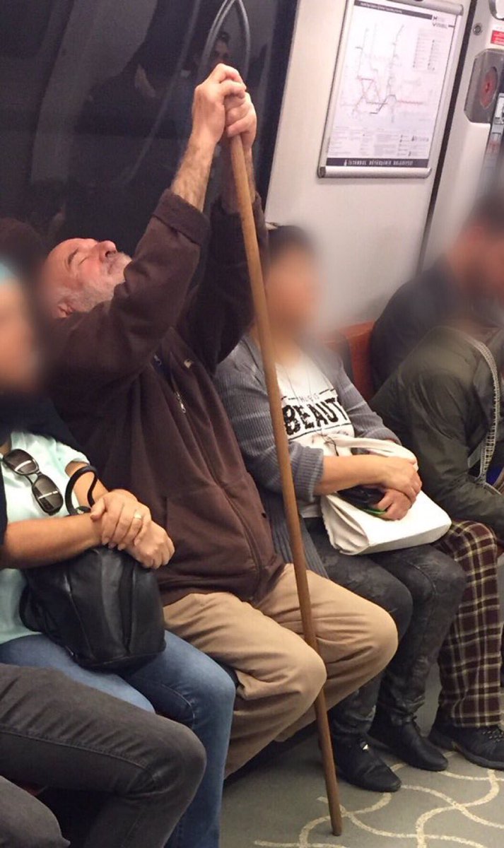 amca napıyon metroyu ikiye yarcan