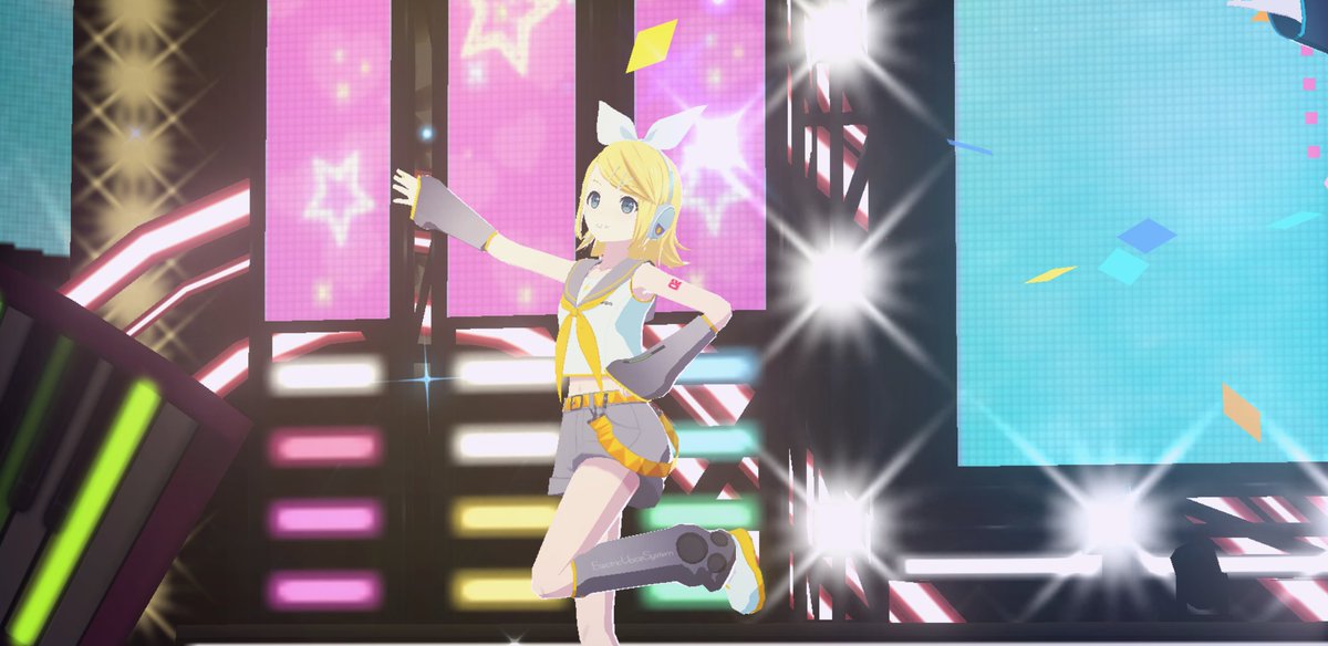 高画質ライブ全然違うよ ひたすらスクショ撮るー 和黄 わこ 原稿中のイラスト