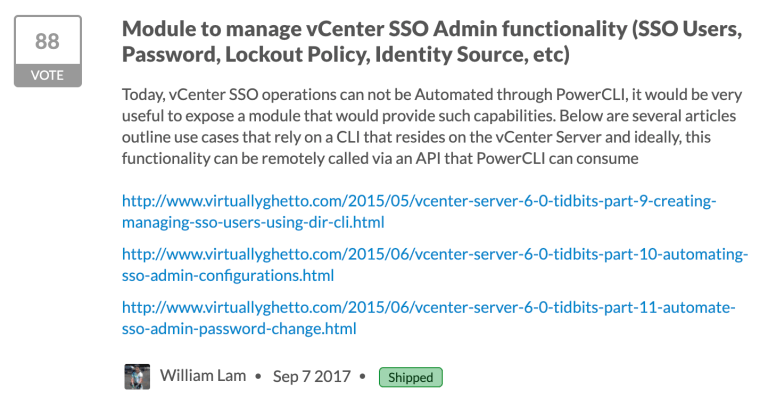 VickyTkachenko's tweet image. #PowerCLI Module for managing #vCenter Single Sign-On (SSO)
virtuallyghetto.com/2020/10/powerc…