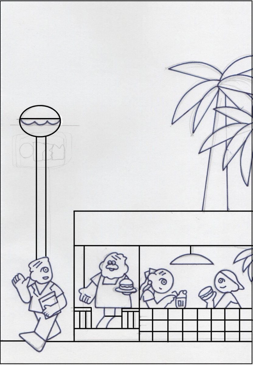 線画&静止画

4枚連投したので、dinerシリーズは一旦終了です?
#illustration  #artwork  #イラスト 