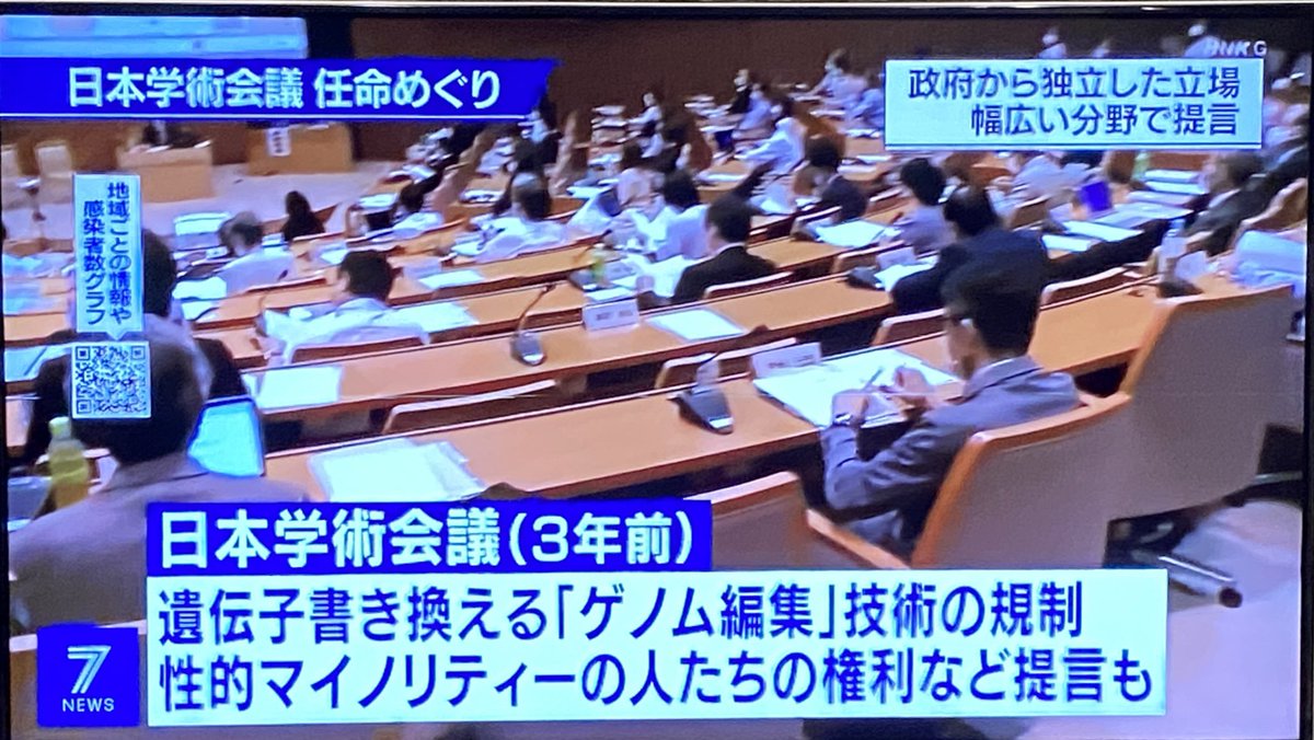 リスクと成果 どちらを重視 日本学術会議がゲノム編集の研究に反対した話をしたあと ゲノム編集のノーベル化学賞のニュースを流す辺り 最高にロック とnhk視聴者の声 Togetter