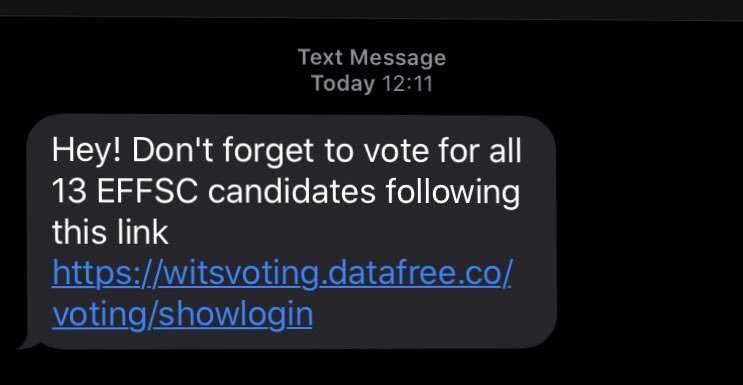 Wits_SRC's tweet photo. @WitsUniversity @AdHabb @JeromeSeppie @shirona37 Please protect the integrity of student data. https://t.co/YX0E2SuzAI