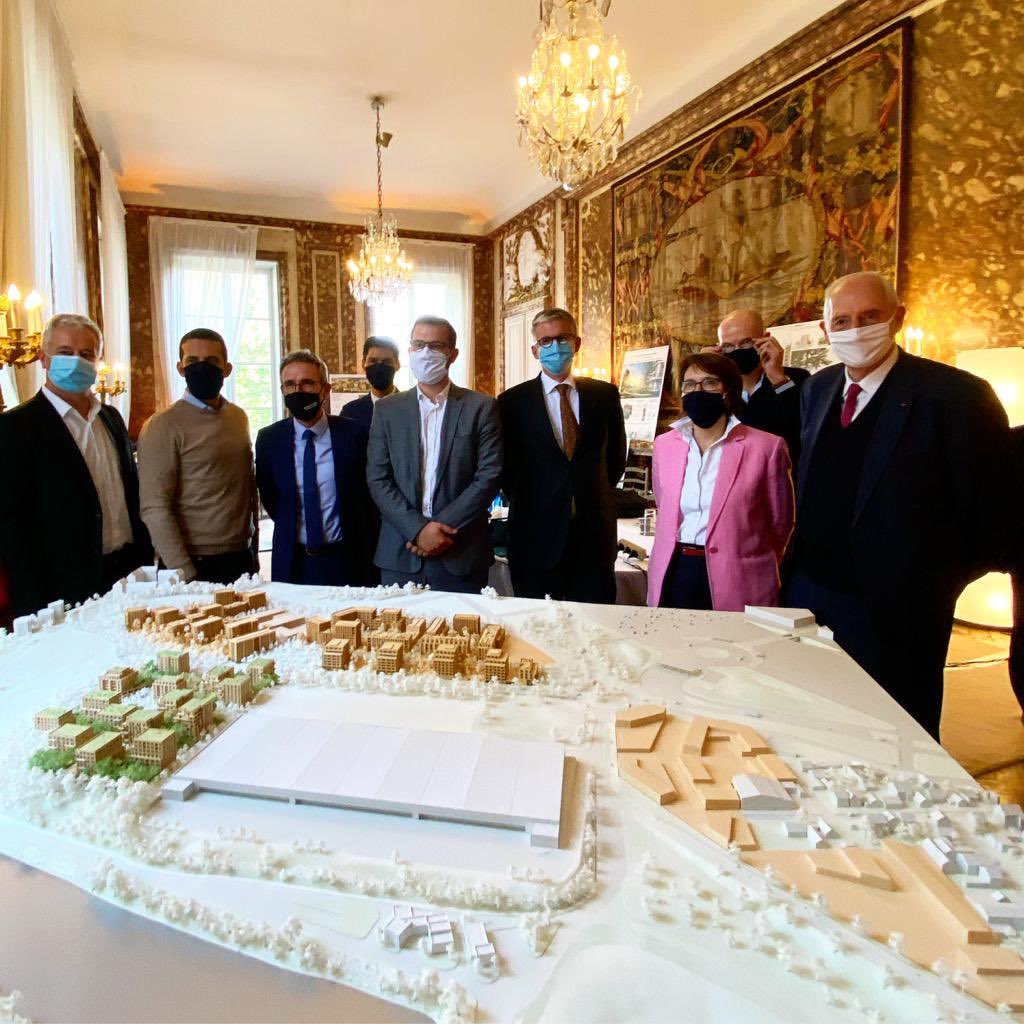 Le #Villagedesmedias de #Paris2024 avance: sélection des groupements pour la construction des secteurs «Aire des Vents» et «Plateau» à #Dugny: + de 700 logements pour loger techniciens médias et journalistes puis env. 600 logements dès 2025 pour répondre aux besoins du territoire