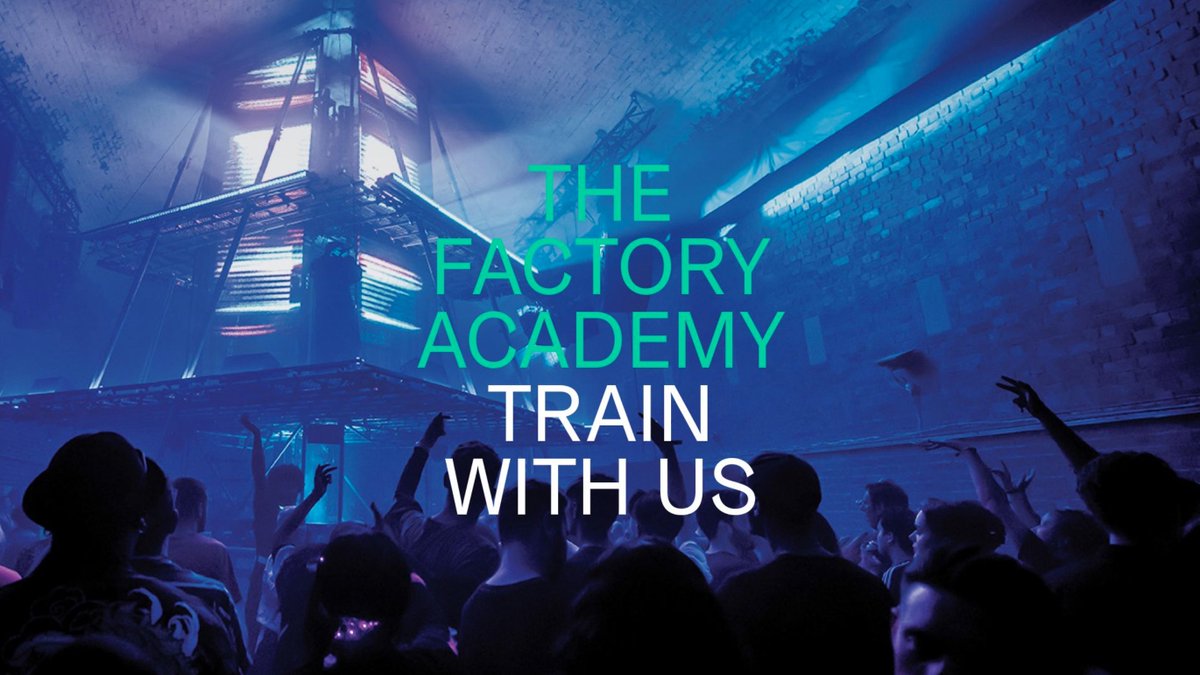 As we work towards #TheFactoryMCR our future home in the city, The Factory Academy is developing the next generation of technicians, producers and arts professionals mif.co.uk/my-festival/cr…