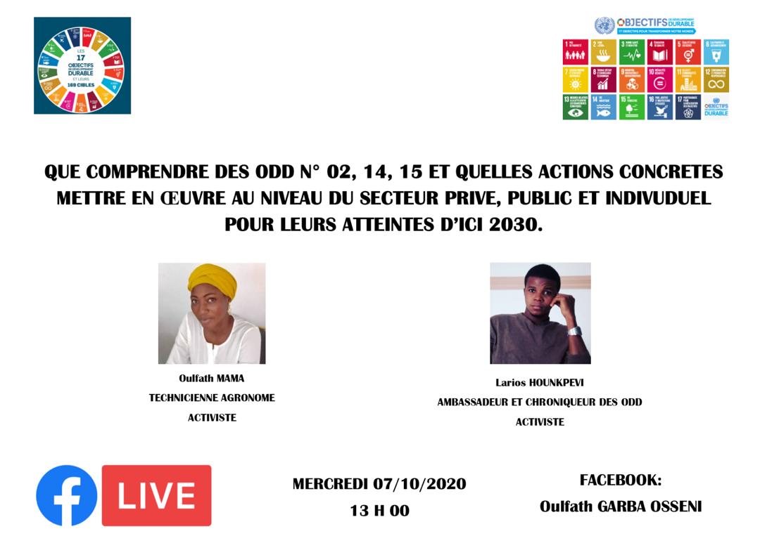 lariosHCL's tweet photo. Que comprendre des #ODD?!?
C'est pour tout de suite a 13h GMT+1 
Lieu: Facebook : Oulfath GARBA OSSENI

Restez connectés...
@FesnaODD @FORAMinitiative @Agenda2030FR @JDetemmerman @DeDe_clown_ODD @AFD_France @gouvbenin @Citoyens2Anneau @PhiMathis https://t.co/4EbwqzGE4P