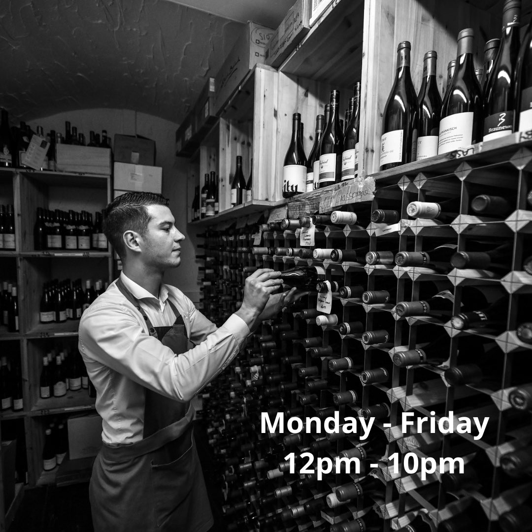 Our cellars are stocked with over 1000 wines, 650 of those coming from Burgundy and there’s always a sommelier on hand to help.
We are open Monday – Friday from 12pm through to close and are taking bookings for up to 6.
See you in the City soon?
#cabotte #winelondon #burgundywine