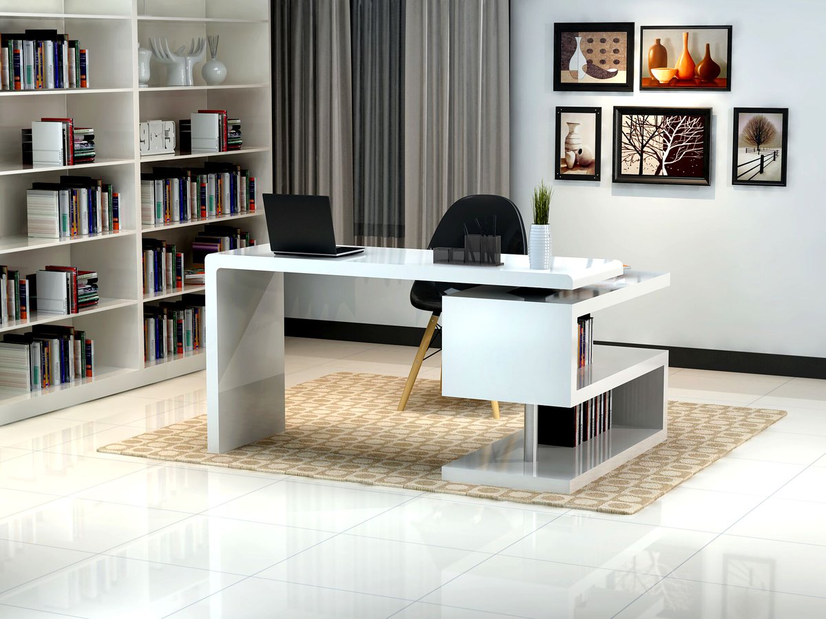 comfyco's tweet photo. One of the best-selling desks. Unfortunately it doesn't come in glossy finish anymore, just matte. Amazing design, regardless. https://t.co/yvlZ7rvMFr #a33 #desk #jnm #comfyco #office #furniture https://t.co/a8fONkZMdl