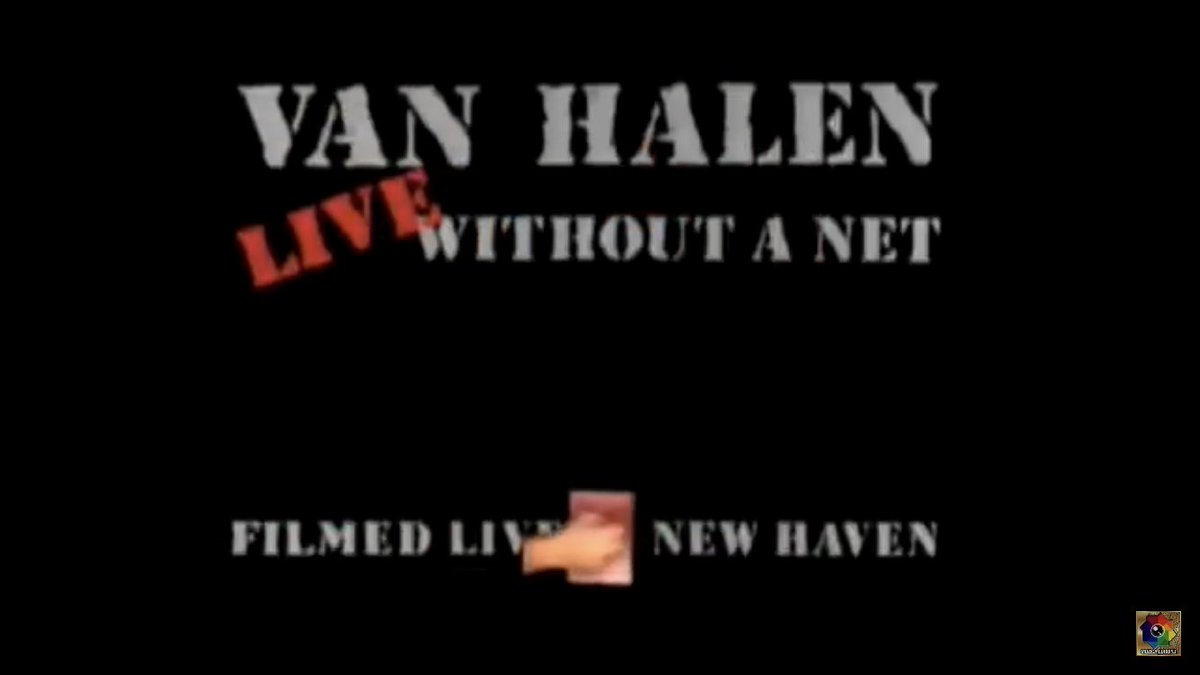 THE reason I picked up the guitar...how I’ll always remember the icon #EVH; 5150 - Live Without A Net...when @sammyhagar met @eddievanhalen & all was right in the world;) #RIPEddieVanHalen
