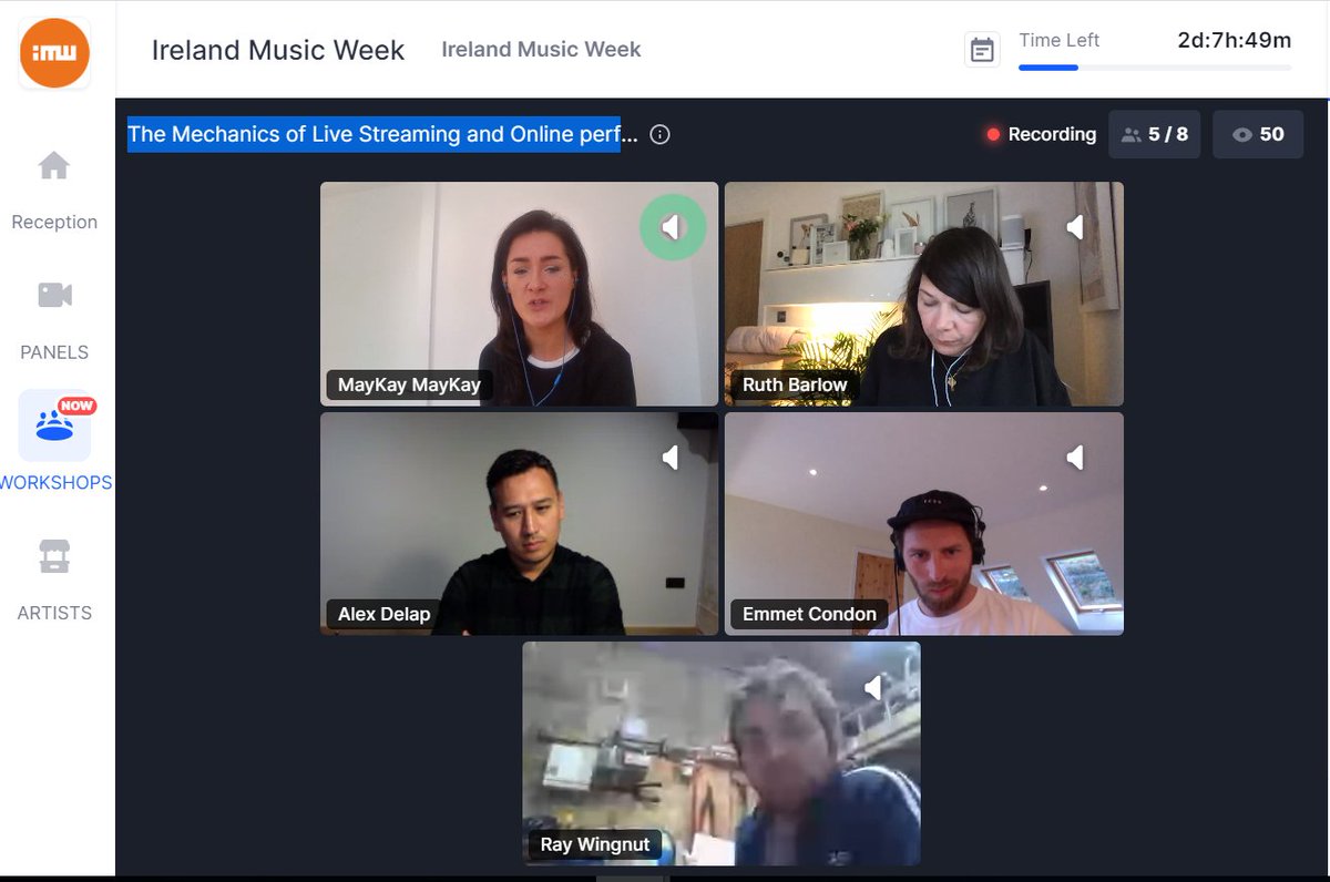 I R E L A N D   M U S I C   W E E K

Tuning into the best in the business behind live streaming this morning on <a href="/IrlMusicWeek/">Ireland Music Week</a> 

📸<a href="/emmetcondon/">Emmetcondon</a>-<a href="/Homebeatevents/">Homebeat</a>+ <a href="/anotherlstory/">Another Love Story</a>
✨Ruth Barlow - <a href="/beggarsgroup/">Beggars Group</a>
👏<a href="/alexdelap/">Alex Delap</a> - <a href="/tinyark/">Tiny Ark</a>
🙏@WingNutGalway - <a href="/guerrilla_live/">guerrillalive</a>