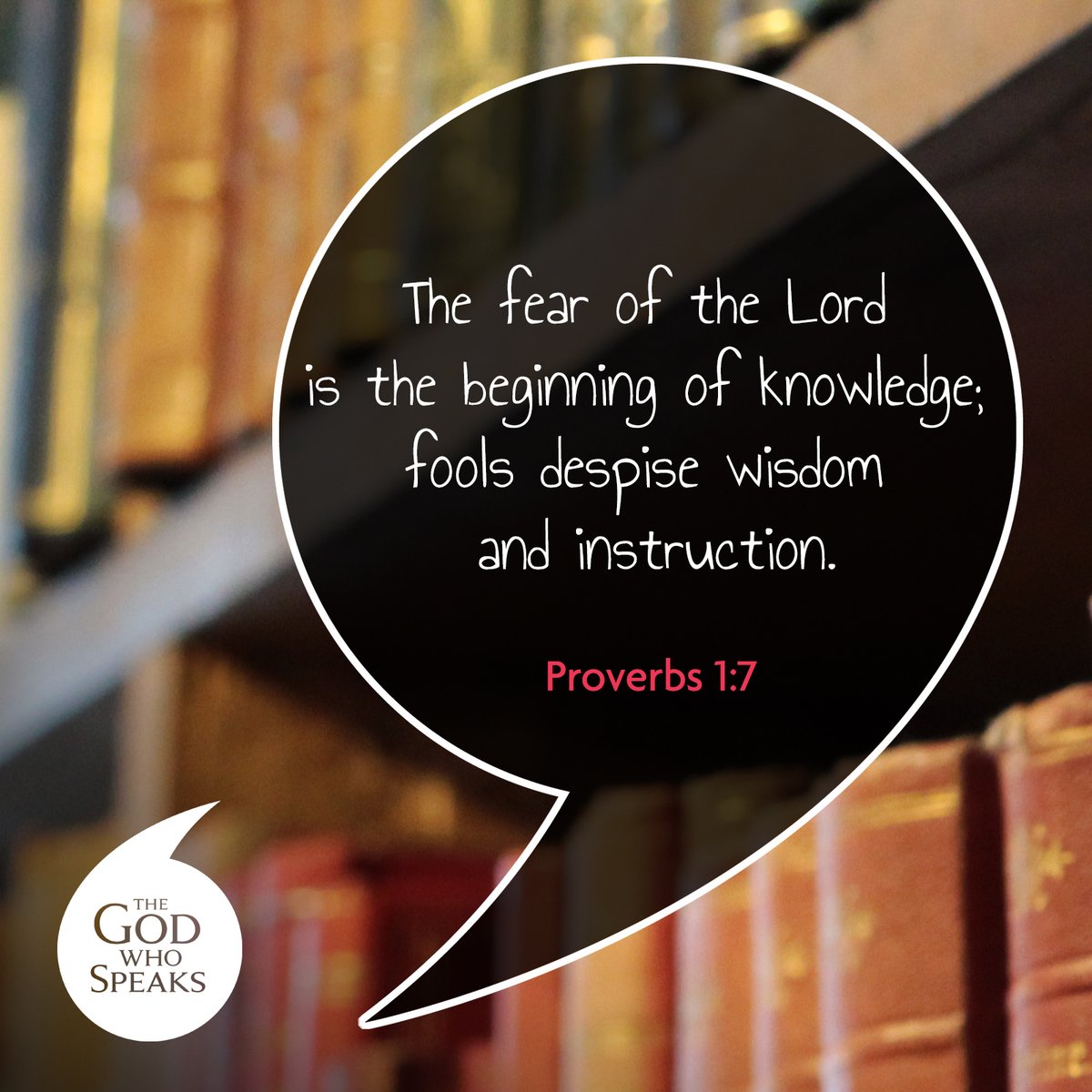 fools despise instruction