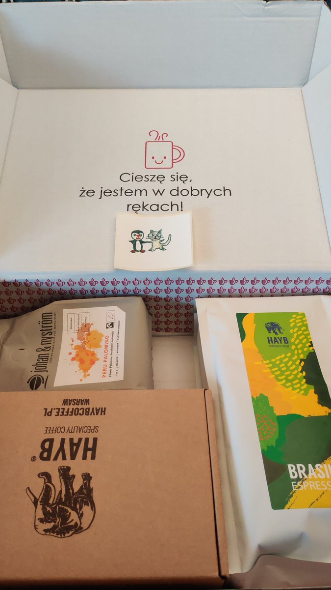 hubi80's tweet photo. @CoffeeDeskPl dzięki za przesyłkę i pingwina! Już jest w dobrych rękach ;) https://t.co/DRJZoeJGkE