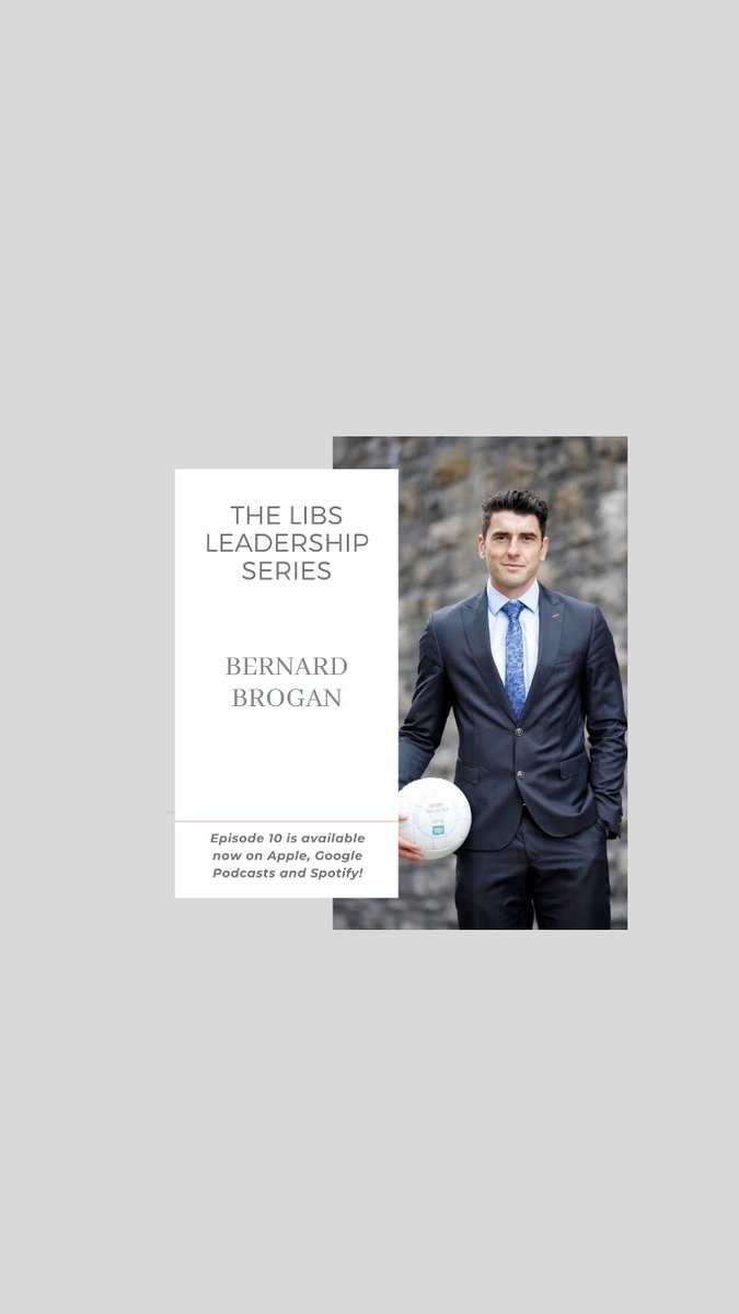 LondonIrishBiz's tweet photo. Ep 10 of the #LIBSLeadershipSeries @brian_ocnnr chats with @bernardbrogan, Founder of @PeptalkHQ and sports personality. Discussing employee wellbeing, what his football career has taught him about leadership, and his advice on resilience. Available now!

https://t.co/NoKuoy7dFb https://t.co/lZB2kF7Qhu
