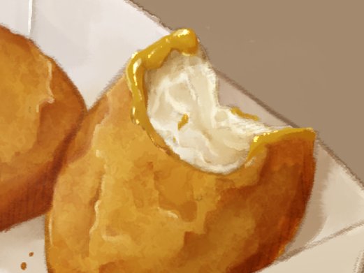 兼子良 No Twitter チキンナゲットのイラスト描きました ナゲット美味しいですよね 個人的にはマスタードソースが好きなので マスタードをつけました もう明日はニワトリ買いに行きますよね T Co Fq5lijtf4m Twitter