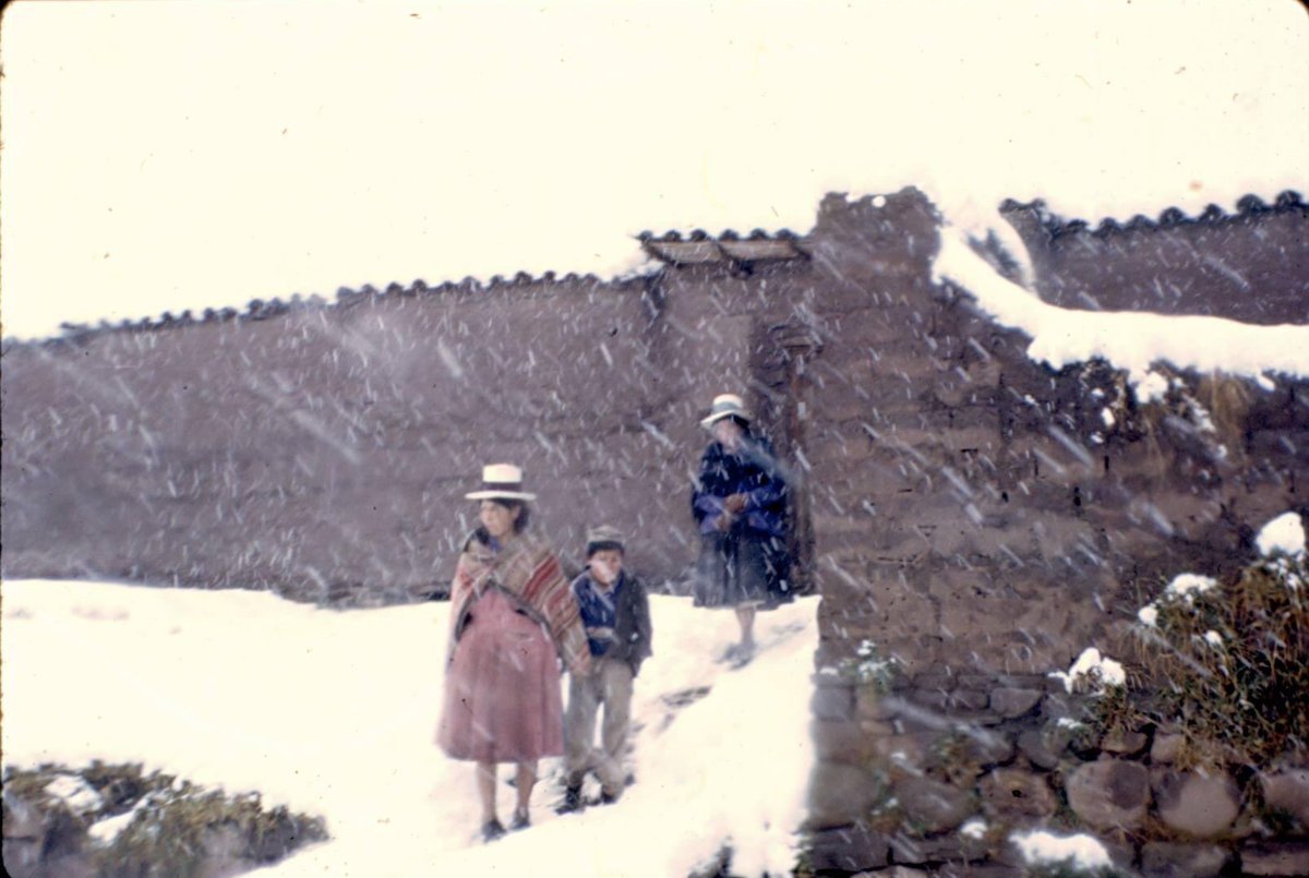 Ok, dizi break day.  My other hobby is collecting slide film of past travels people throw out. Some of these are 50+ years old & I need to digitally archive them before colors fade. Here are some from early 1960s Peru through a trolley/train window taken by the photographer.