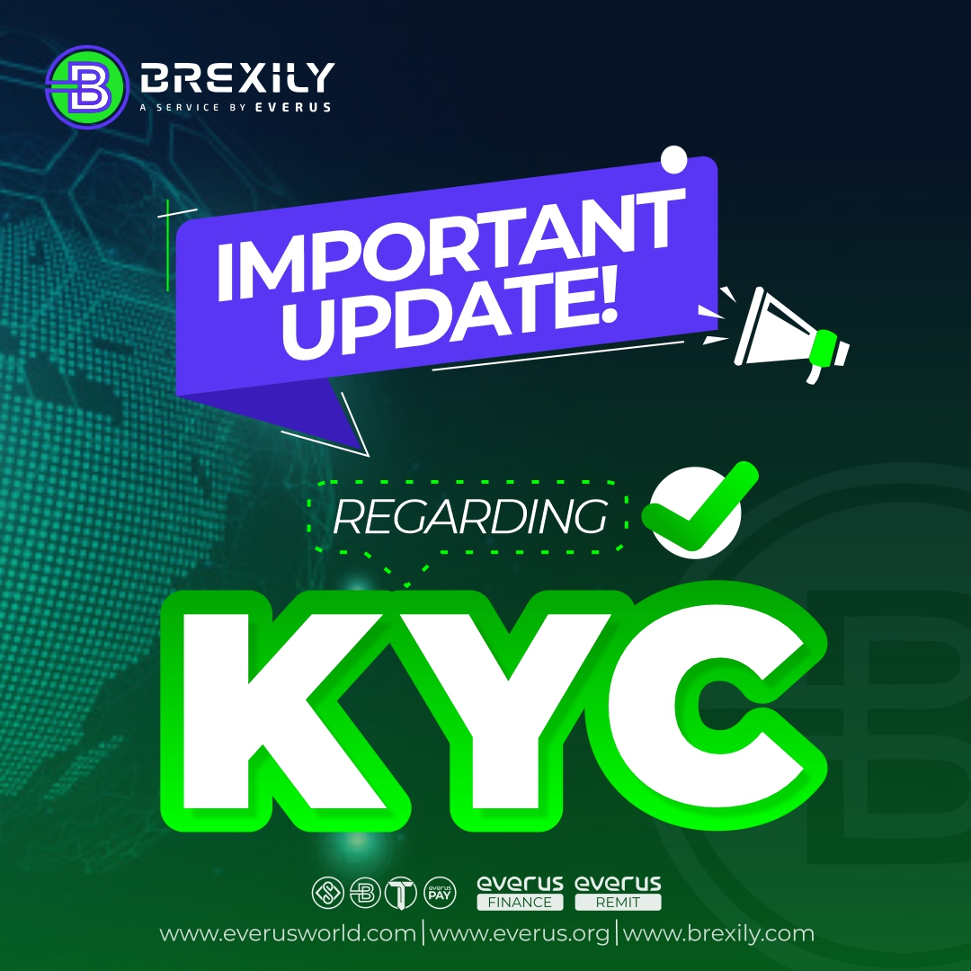 Everus World (@everusworld) on Twitter photo π£ Important Update Regarding KYC on Brexily
β οΈ Starting October 10, 2020, KYC will no longer be mandatory in Brexily exchange. That means that you can be able to trade, deposit and withdraw without KYC.
π Trade now at brexily.com
<a href="/cctip_io/">cctip</a> airdrop 100 $EVR 100 π£ Important Update Regarding KYC on Brexily
β οΈ Starting October 10, 2020, KYC will no longer be mandatory in Brexily exchange. That means that you can be able to trade, deposit and withdraw without KYC.
π Trade now at brexily.com
<a href="/cctip_io/">cctip</a> airdrop 100 $EVR 100