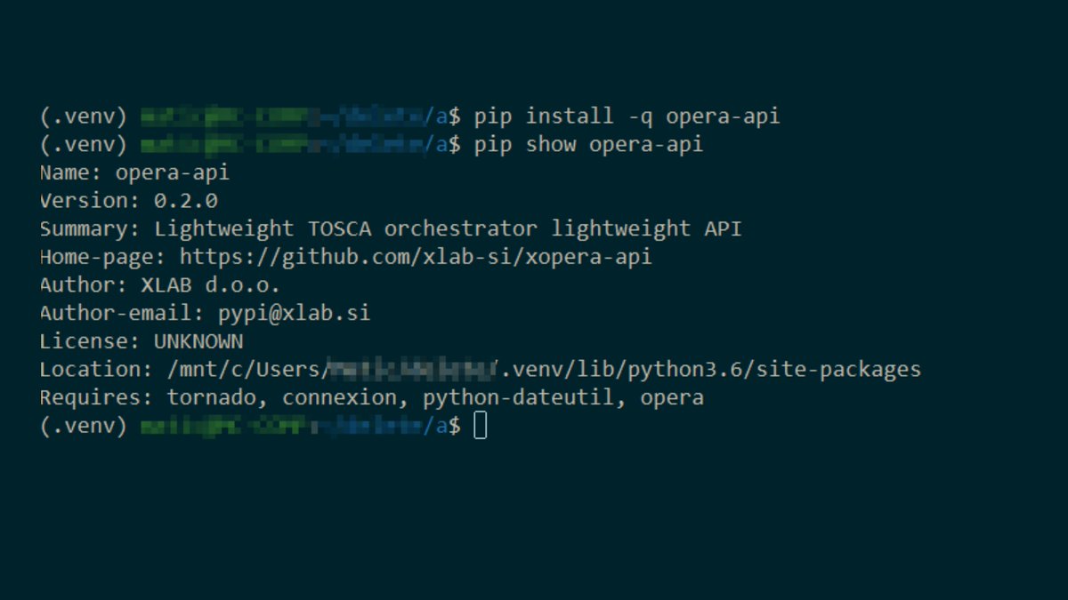 xlab_si's tweet photo. Want to integrate TOSCA orchestrator in your system? We got you! Introducing API interface to our #xOpera orchestrator. Get it here 👉 https://t.co/k4zTcPaWzT
Happy to share this important step towards the #Saas #orchestrator! 🙂 #GetITdone https://t.co/edVjssBZV0