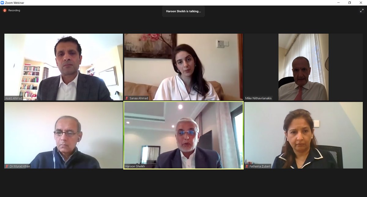 COSARAF's tweet photo. Haroon Sheikh explains in today's @britishasiantst webinar why we invested in their excellent #mentalhealth programme in #Pakistan - and implores others to invest in this vital issue too as there is so much more to do #worldmentalhealthday2020 https://t.co/WiwOPPuiMt