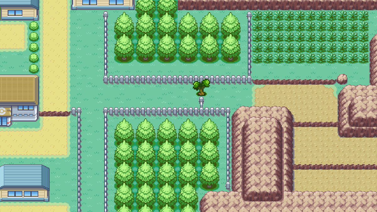After defeating misty you go to leave town. But your path is blocked, and there is no way around the tree. It seems to be immune to your pokemons attack. You'll have to find another way.