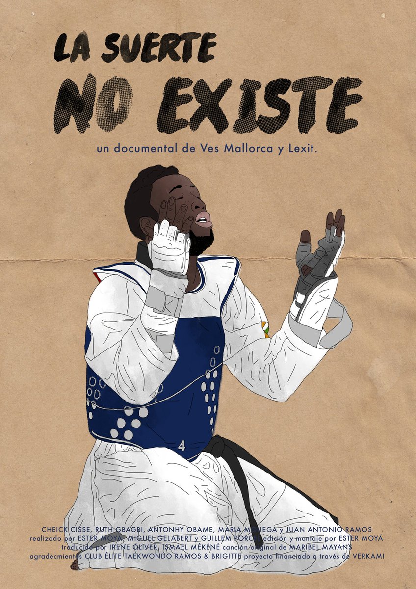 Os presentamos el cartel de nuestro documental ‘La suerte no existe’. 

Han sido muchos meses de trabajo, pero ya lo tenéis aquí. ¡Queremos dar las gracias a todas las personas que lo han hecho posible!❤

#LaSuerteNoEsxite #LSNE