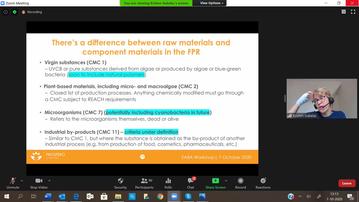 EABA_Algae's tweet image. @EABA_Algae #Algae #Biofertilizers &amp;amp; #Biostimulants webinar comes also with @KSukalac @ProsperoAG presenting: `Algae in EU fertilizing products: prospects based on the EBIC experience`. @Buildingonevent #microalgae #macroalgae #technology #regulation #implemention #prospects