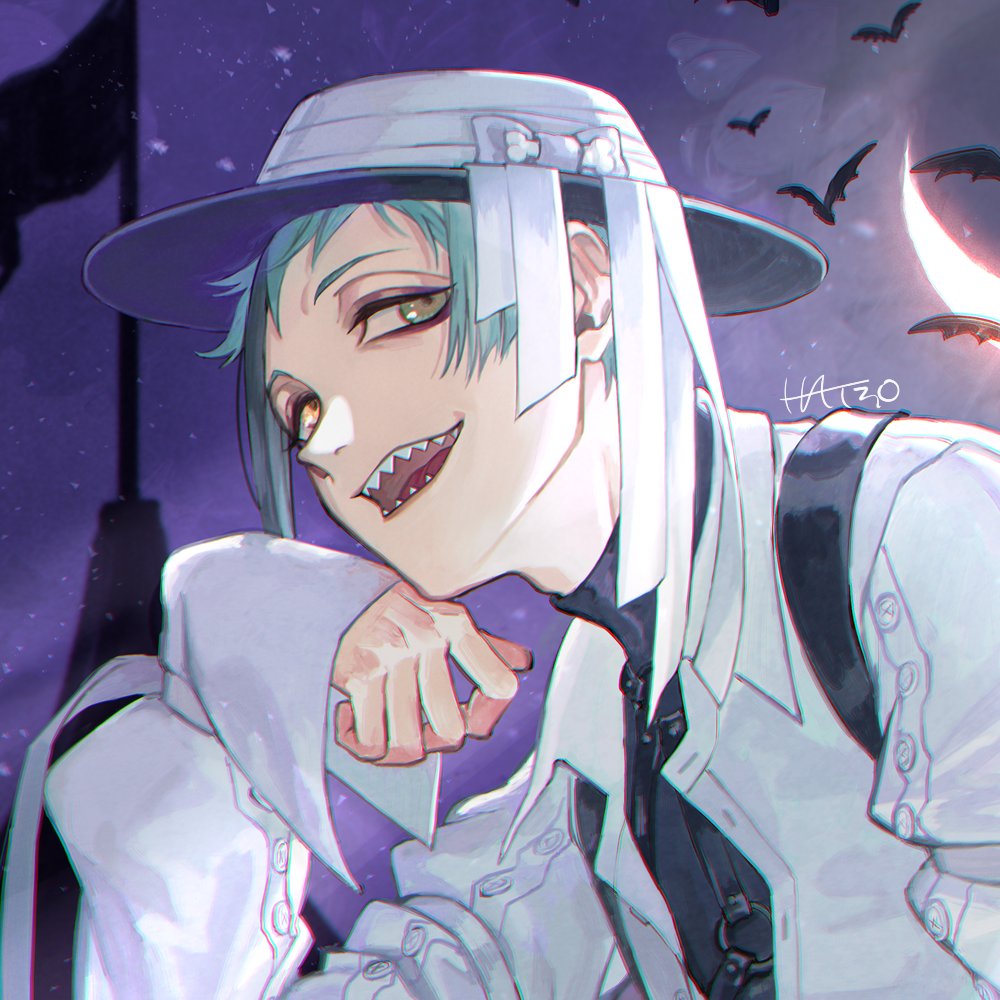 「ハロウィンフロイドSSRの幻覚を見てます タスケテ... #twstファンアート」|鳩三郎のイラスト